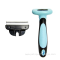 Custom Logo Detachable Pet Dog Deshedding Brush